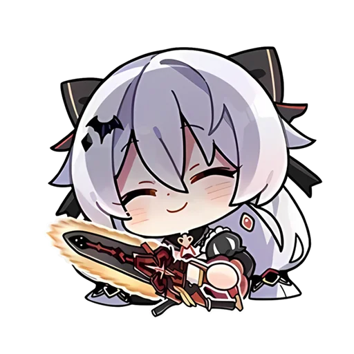 Sticker from the "Honkai Impact 3rd" sticker pack