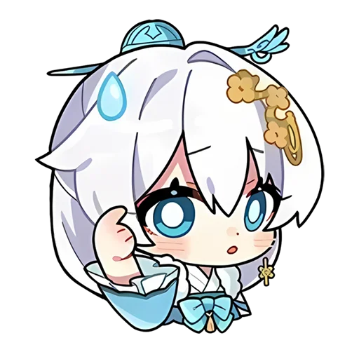 Sticker from the "Honkai Impact 3rd" sticker pack