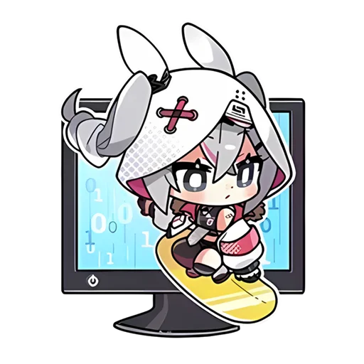 Sticker from the "Honkai Impact 3rd" sticker pack