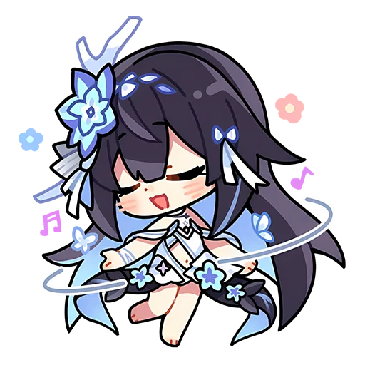 Sticker from the "Honkai Impact 3rd" sticker pack