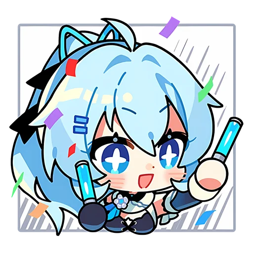 Sticker from the "Honkai Impact 3rd" sticker pack