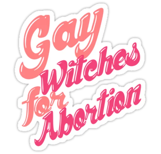 Sticker from the "Very Gay" sticker pack