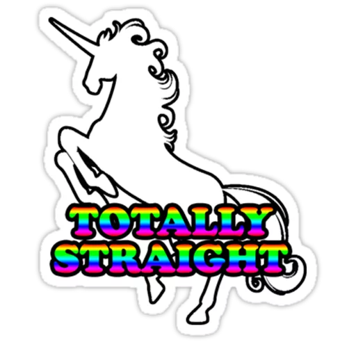 Sticker from the "Very Gay" sticker pack