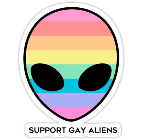 Sticker from the "Very Gay" sticker pack