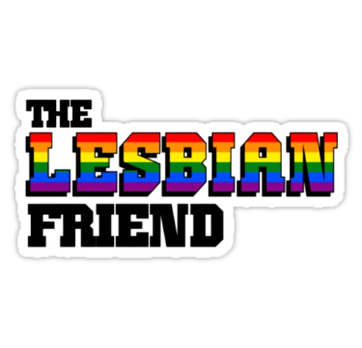 Sticker from the "Very Gay" sticker pack