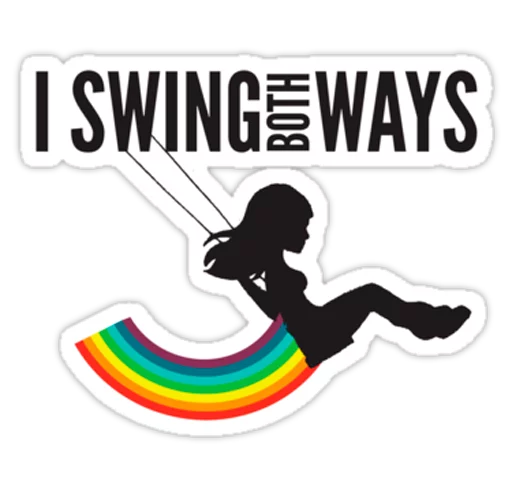 Sticker from the "Very Gay" sticker pack