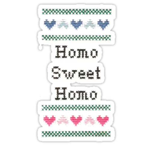 Sticker from the "Very Gay" sticker pack