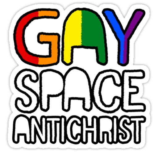 Sticker from the "Very Gay" sticker pack