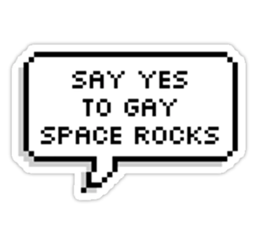 Sticker from the "Very Gay" sticker pack