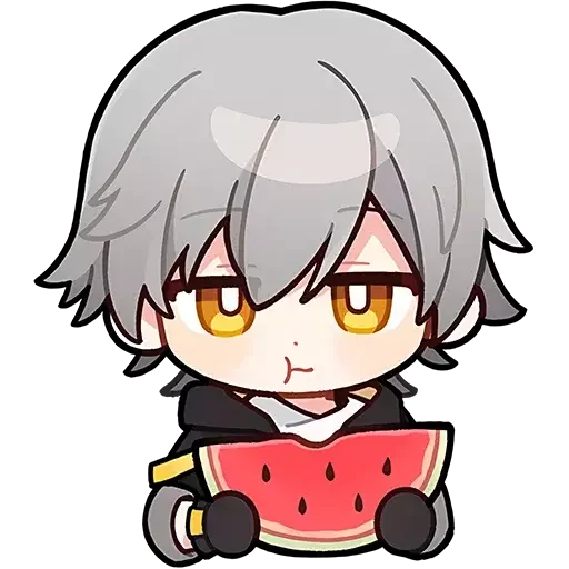 Sticker from the "Chibi - Honkai: Star Rail" sticker pack