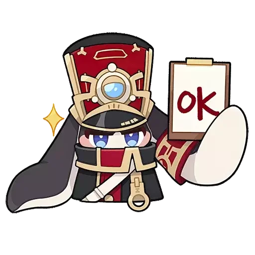 Sticker from the "Chibi - Honkai: Star Rail" sticker pack