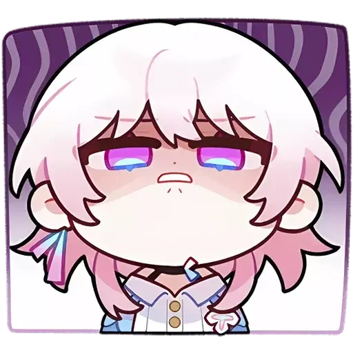 Sticker from the "Chibi - Honkai: Star Rail" sticker pack