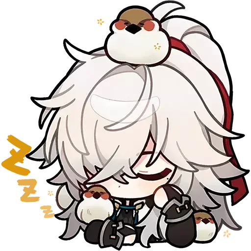 Sticker from the "Chibi - Honkai: Star Rail" sticker pack