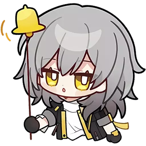 Sticker from the "Chibi - Honkai: Star Rail" sticker pack