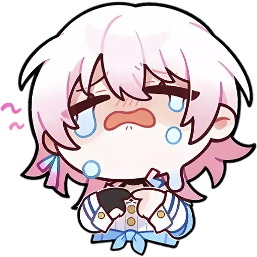 Sticker from the "Chibi - Honkai: Star Rail" sticker pack