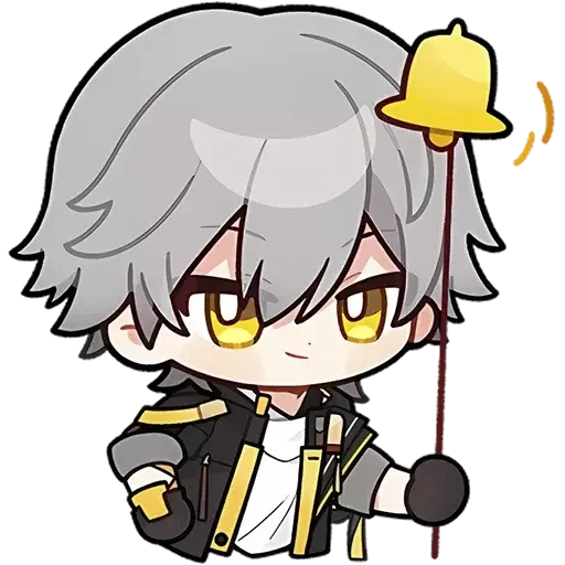 Sticker from the "Chibi - Honkai: Star Rail" sticker pack