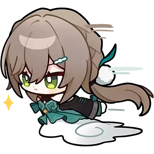 Sticker from the "Chibi - Honkai: Star Rail" sticker pack