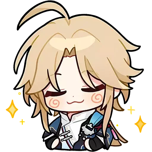 Sticker from the "Chibi - Honkai: Star Rail" sticker pack