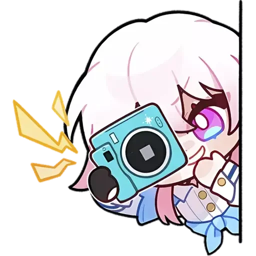 Sticker from the "Chibi - Honkai: Star Rail" sticker pack