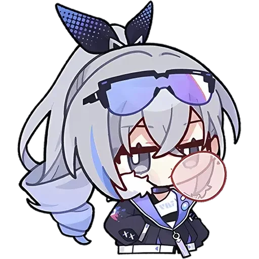 Sticker from the "Chibi - Honkai: Star Rail" sticker pack