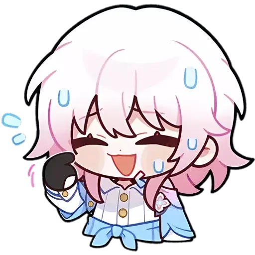 Sticker from the "Chibi - Honkai: Star Rail" sticker pack