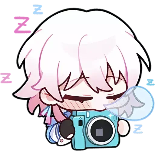 Sticker from the "Chibi - Honkai: Star Rail" sticker pack