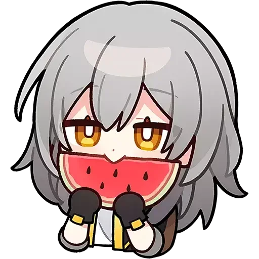 Sticker from the "Chibi - Honkai: Star Rail" sticker pack