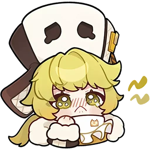 Sticker from the "Chibi - Honkai: Star Rail" sticker pack