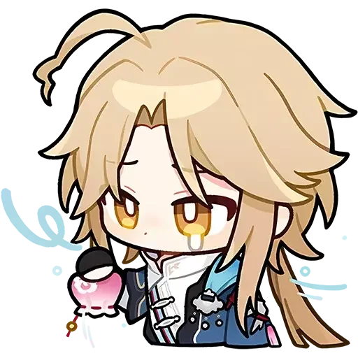 Sticker from the "Chibi - Honkai: Star Rail" sticker pack