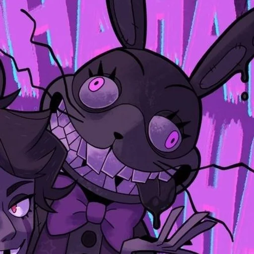 Sticker from the "Glitchtrap / FNAF" sticker pack