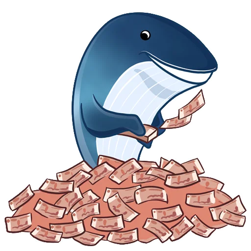 Sticker from the "🐋 Богатый Кит" sticker pack