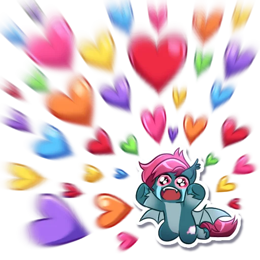 Sticker from the "Beet Lightning" sticker pack