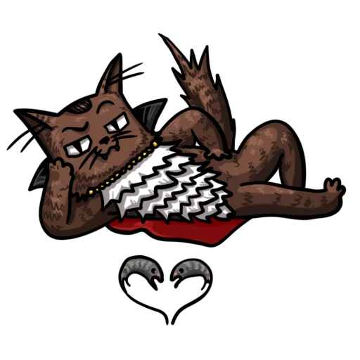 Sticker from the "Cat_draculaa_" sticker pack