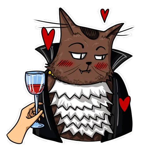 Sticker from the "Cat_draculaa_" sticker pack