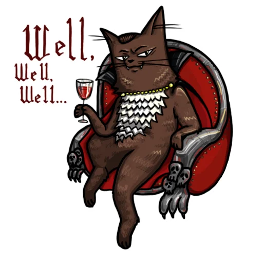 Sticker Cat_draculaa_