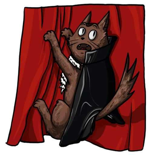 Sticker Cat_draculaa_