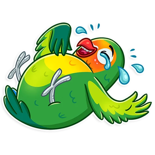 Sticker from the "Love Bird" sticker pack