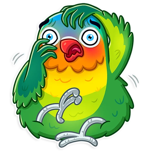 Sticker from the "Love Bird" sticker pack