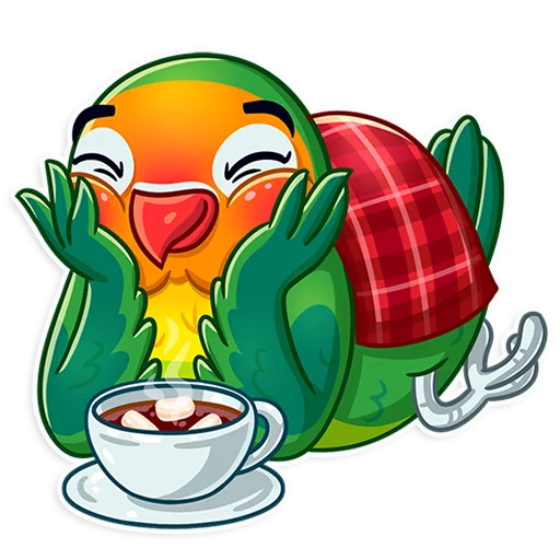 Sticker from the "Love Bird" sticker pack