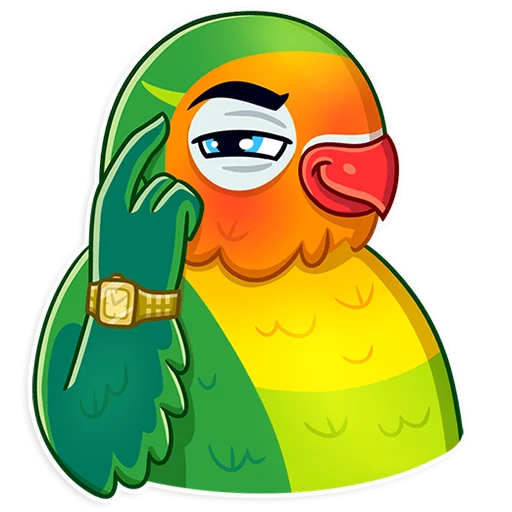 Sticker from the "Love Bird" sticker pack