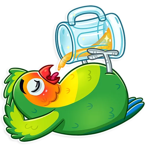 Sticker from the "Love Bird" sticker pack