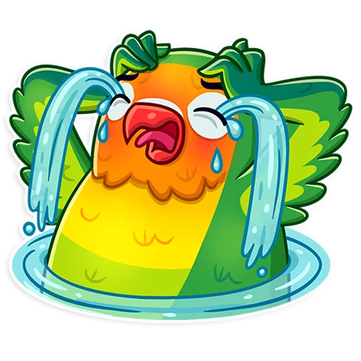 Sticker from the "Love Bird" sticker pack