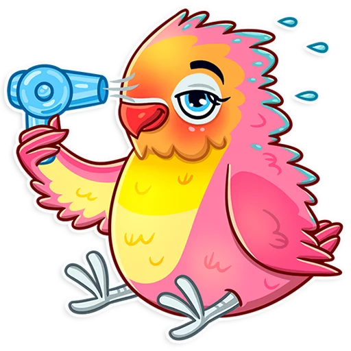 Sticker from the "Love Bird" sticker pack