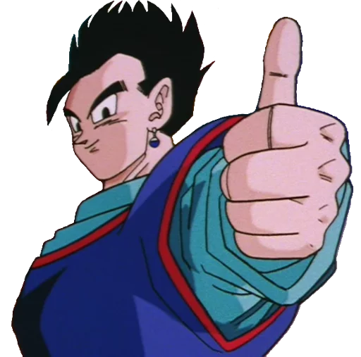 Sticker from the "Dragon Ball" sticker pack