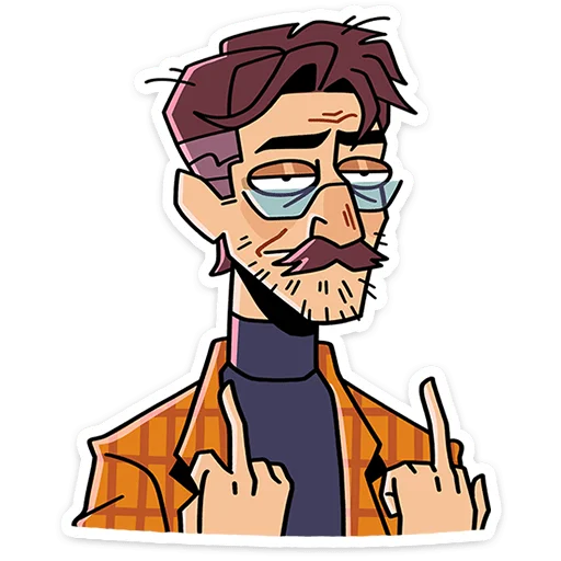 Sticker from the "Эдик" sticker pack