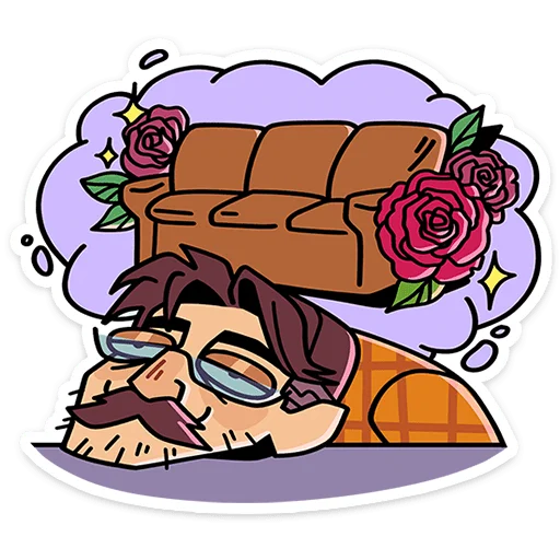 Sticker from the "Эдик" sticker pack