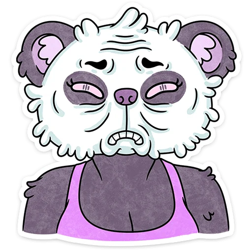 Sticker from the "Мамси" sticker pack