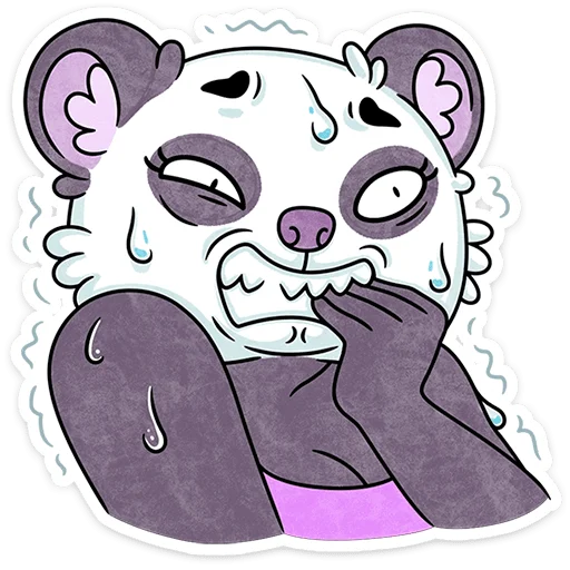 Sticker from the "Мамси" sticker pack