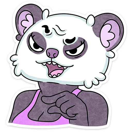 Sticker from the "Мамси" sticker pack