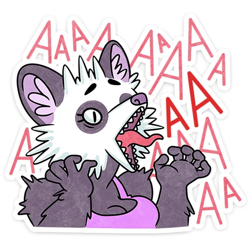 Sticker from the "Мамси" sticker pack